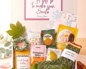 Get Well Soon Pamper Hamper, Recovery Gift Box for Her, Surgery Care Package, Cosy Self Care & Comfort Gift for Her, Thinking of You Gift