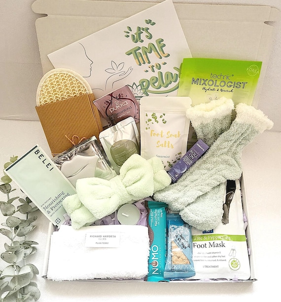 Self Care Gift Box, Pamper Box, Sending Hugs Box, Pick Me up Gift,  Letterbox Gifts, Care Package, Hug in a Box, Birthday Gift for Her 