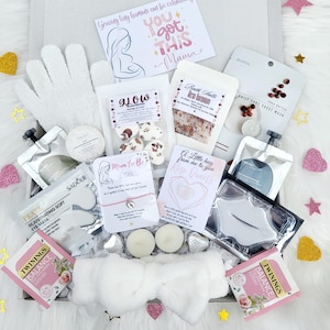 Pregnancy Care Package : Mum To Be Spa Pamper Hamper, Baby Shower Gift Set, Maternity Leave Gift, Mummy to Be Self Care Package, Rose Quartz