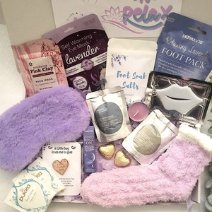 NEW MUM Cosy Night Spa Care Package, Spa In a Box Gift, Relaxation Gift Box, Calming Moment,  Mindfulness, Pamper Gift, Selfcare, Birthday