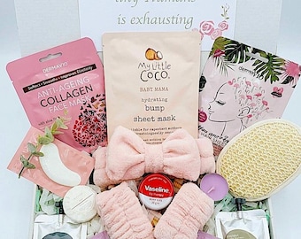 LUXURY PREGNANCY Spa Box - Relaxing Pamper Hamper for Mum to Be - Baby Shower Gift