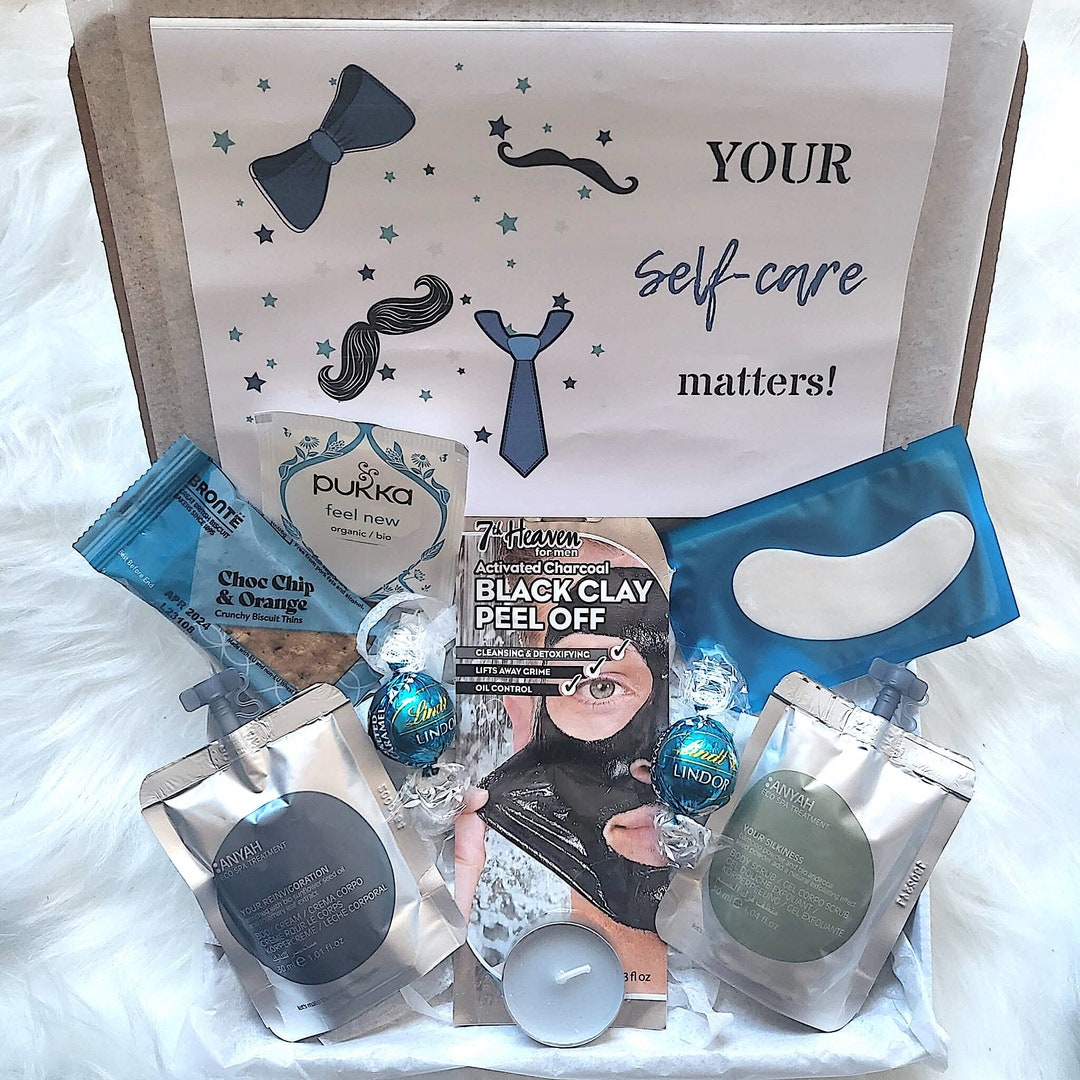 MEN Spa Gift Box, Pamper Hamper for Men, Men Spa Box, Gift for Him, Men