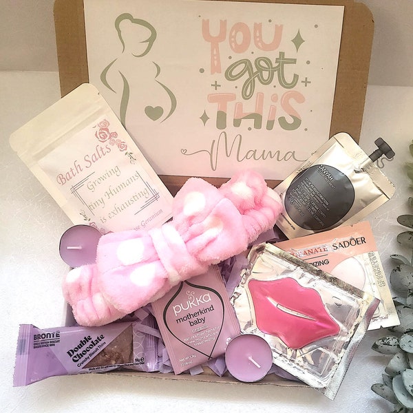Midi Rose Mum to Be Spa Gift Box - Mummy to Be Pamper Hamper - Mum to Be Letterbox gift - Mum to Be Spa Hamper - Pregnancy Spa Hamper Gift