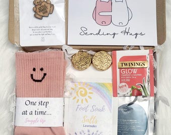 Vegan Hug in a Box: Birthday, Cheer Up, You Got This, One Step at a Time