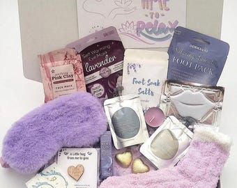 SPA IN A BOX - Cosy Night Self-Care Pamper Hamper - You Got This - Birthday