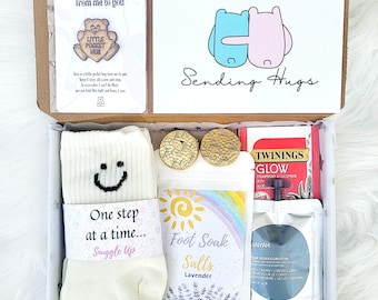 Vegan Hug in Box Gift Set: Birthday, Thinking of You, Pick Me Up