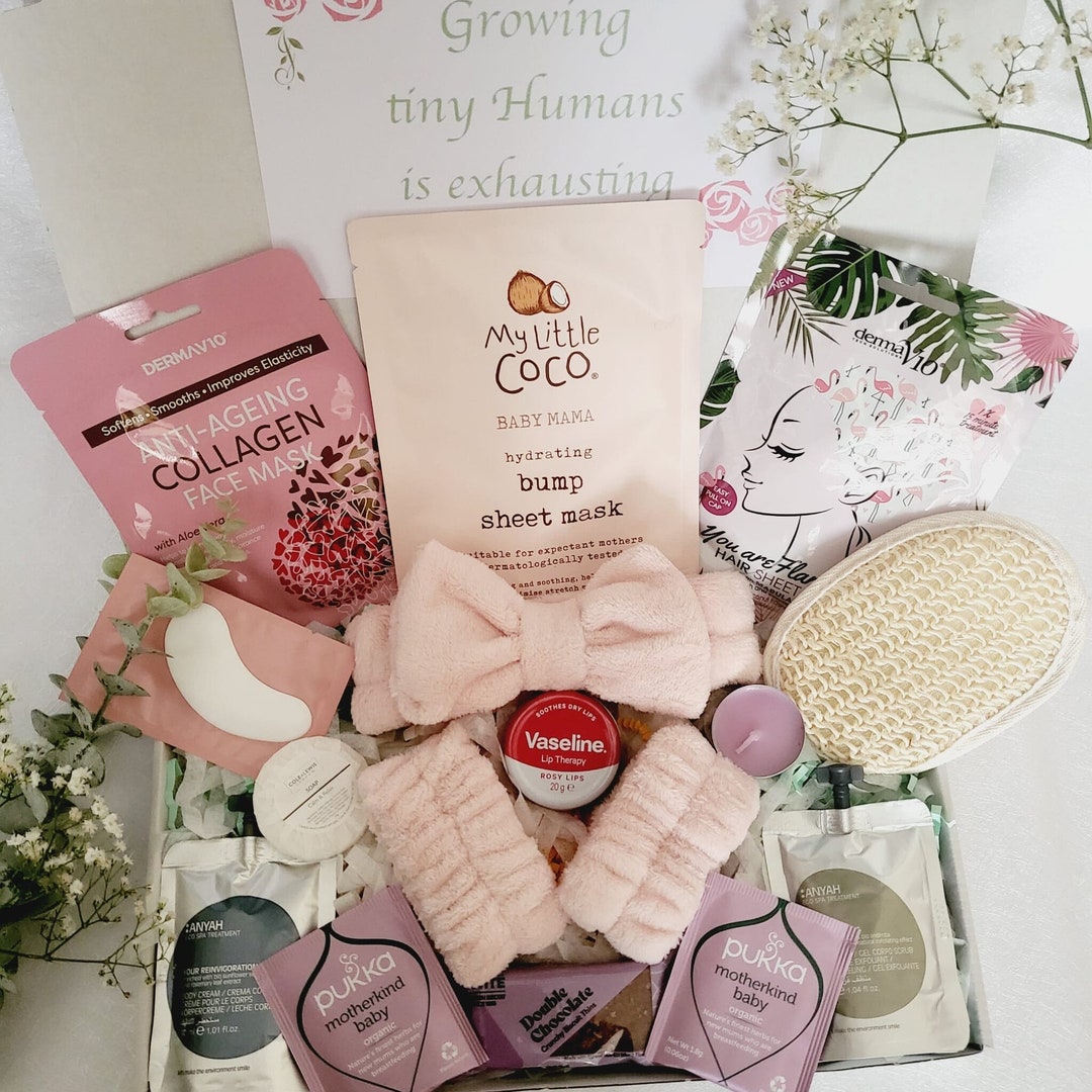 LUXURY PREGNANCY Spa Box - Relaxing Pamper Hamper for Mum to Be - Baby ...