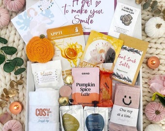 One Step at a Time Self Care Pamper Hamper – Thoughtful Care Package & Encouragement Gift - One day at a time - You’ve got this