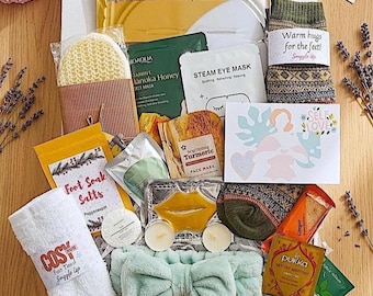 Ramadan & Eid Self Care Gift Box | Eid Mubarak Gift for Her | Wellness Pamper Hamper | Thoughtful Islamic Gift