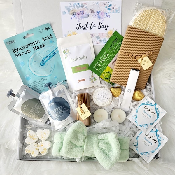 NEW MUM Cosy Night In Spa Gift for her, New Mum Care Package, New Mum Spa Gift Box, New Mummy Spa Gift Box, Postpartum Care Spa Gift Box