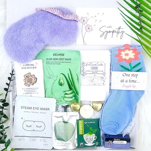 With Sympathy Gift, Sympathy Condolences Bereavement Care Package, No Words Just Hugs Gift Box, Hug in a Box, Grief, Loss, Thinking of You
