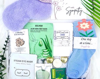 Sympathy Hamper for Loss - Grief Bereavement Care Package - Condolence Support - Grief Hug in a Box