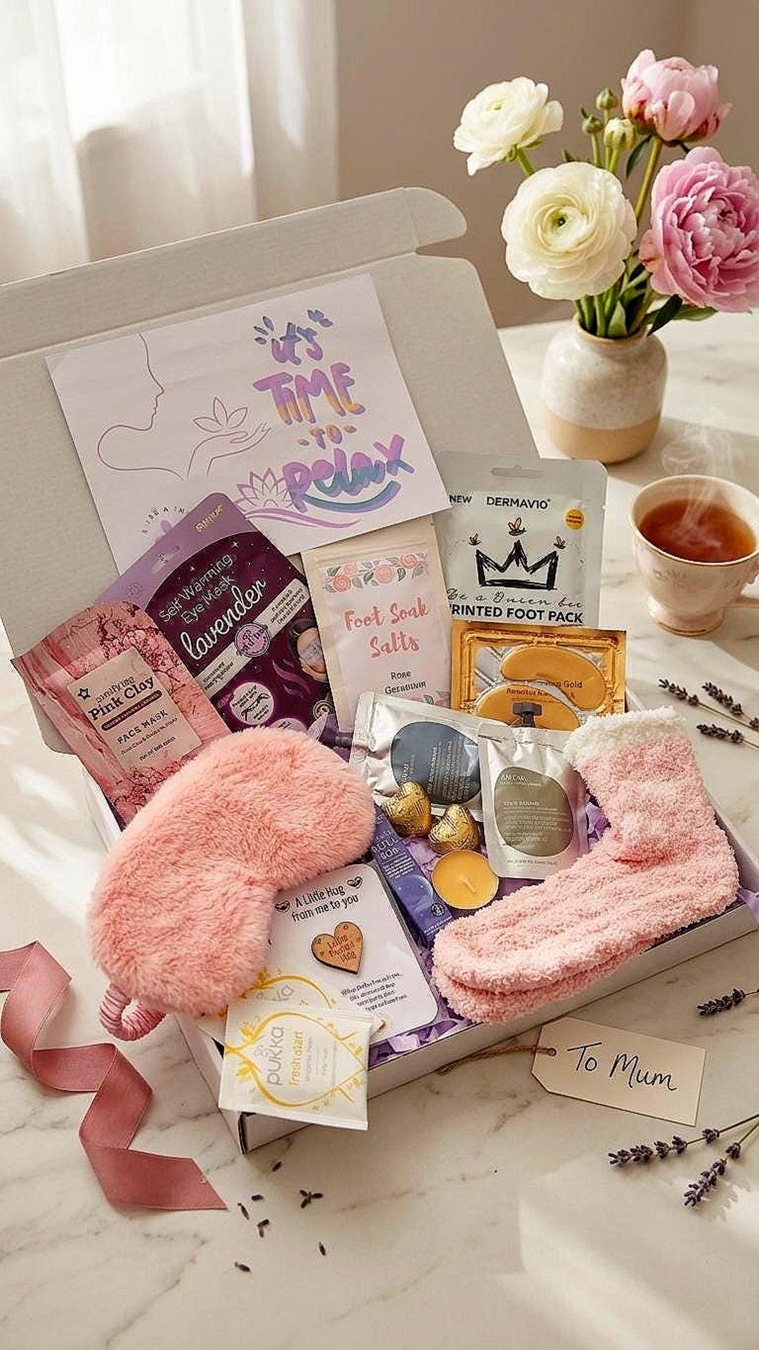 MUMMY TO BE Pregnancy Spa Gift Box, Baby Mama Pamper Hamper, New Mum ...