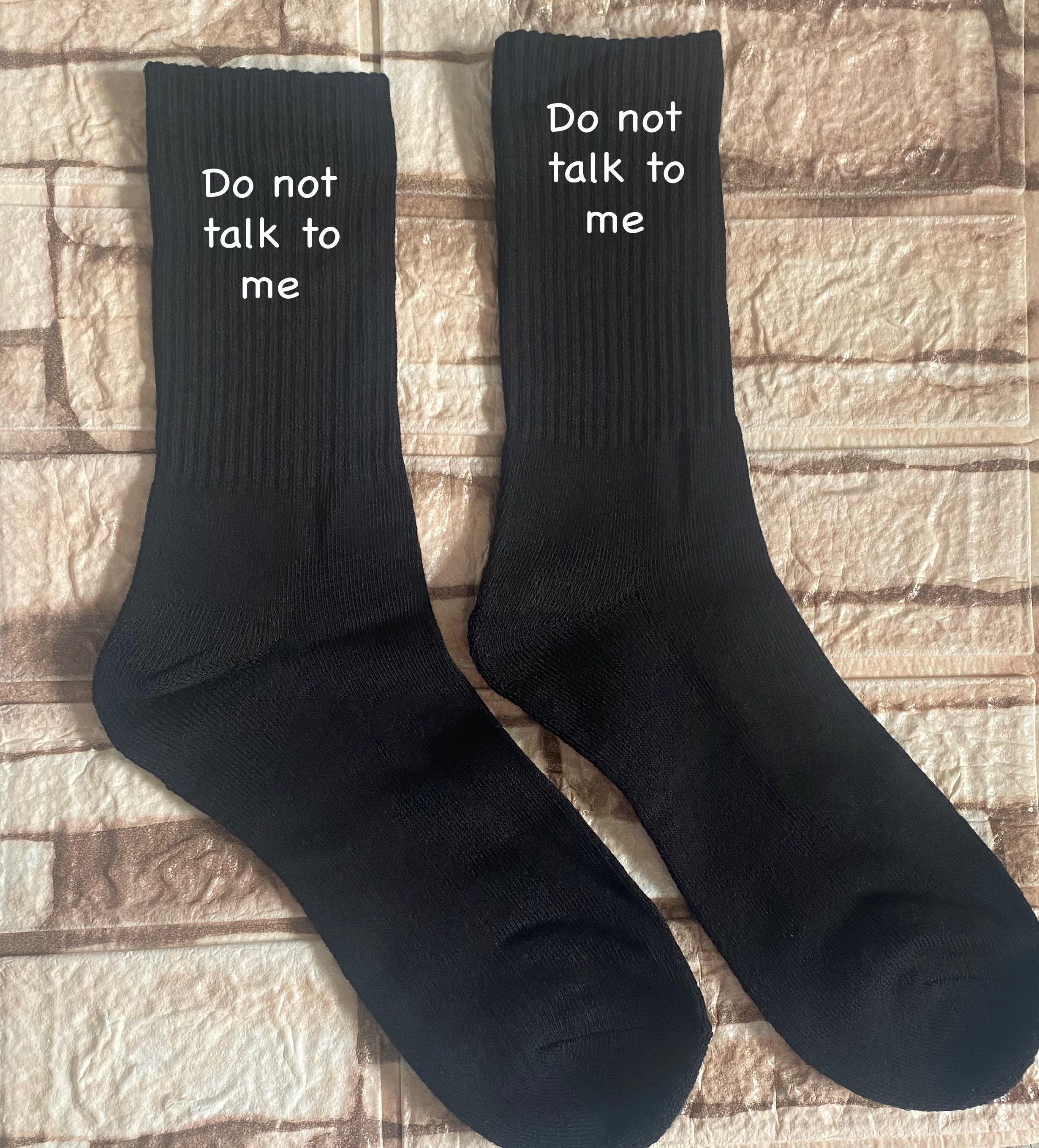 Talk Birdie to Me Funny Socks for Men