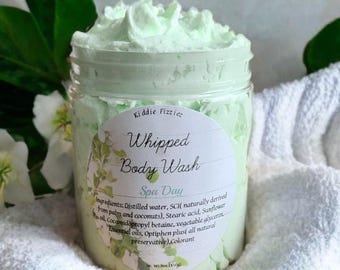 Spa Day Whipped Body Soap: Foaming Bath Butter (8oz)