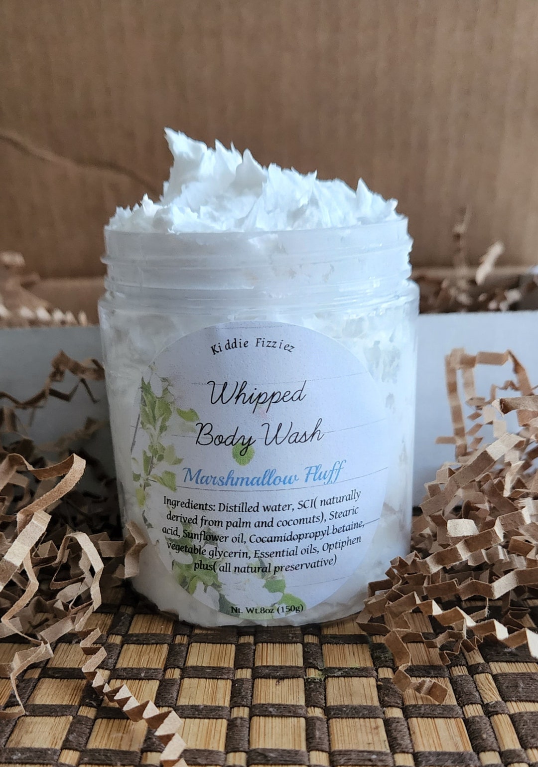 Marshmallow Fluff Whipped Body Soap.foaming Bath Butter.body Wash
