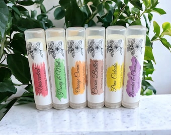 Lip Butter Balm | Creamy | Natural Chapstick | Multiple Scents | Lip Care