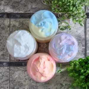 Foaming Sugar Scrub Samples.Whipped Body Scrub.Exfoliating.2oz.