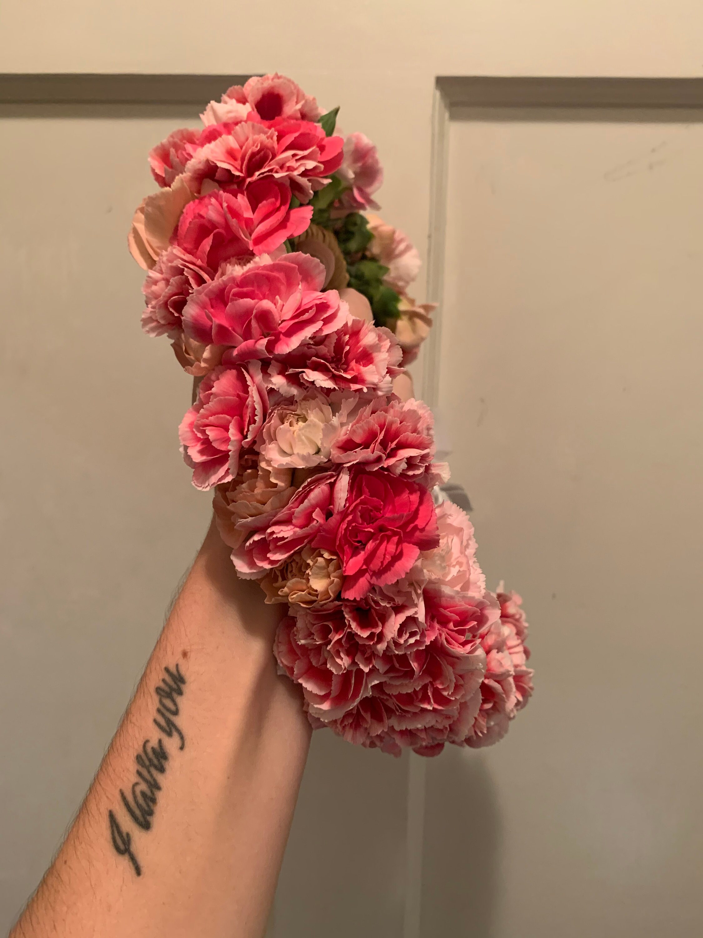 Carnation Haku Lei /flower Crown Etsy UK