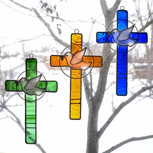 Cross with Dove Center