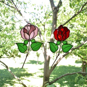 Rose Suncatcher/Ornament