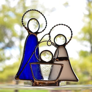 Nativity Candle Holder, Small