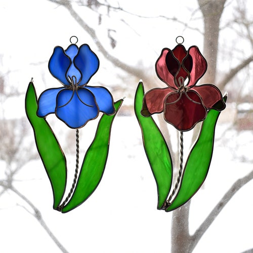 Rose Suncatcher/ornament Etsy