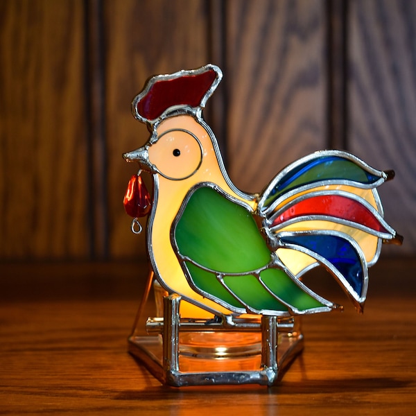 Rooster Candle Holder Etsy