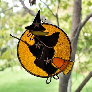 Witch & Moon Suncatcher