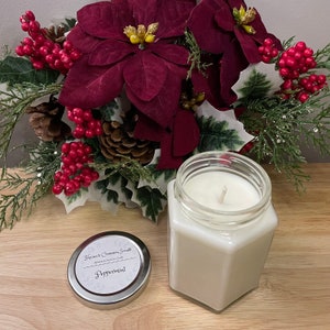 Peppermint • Homemade Soy Wax Candle