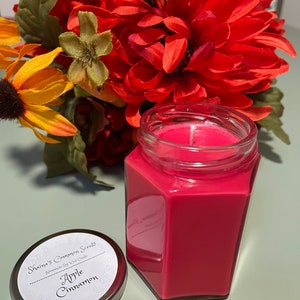 Apple Cinnamon • Homemade Soy Wax Candle