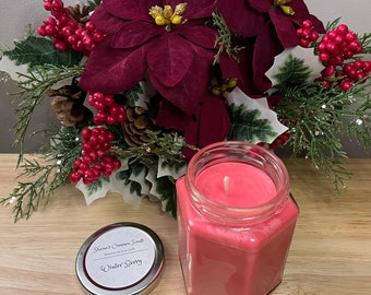 Winter Berry • Homemade Soy Wax Candle