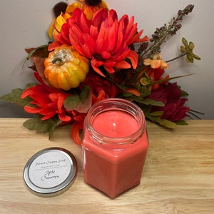 Apple Cinnamon • Homemade Soy Wax Candle