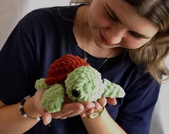 Crocheted Turtle Plushie