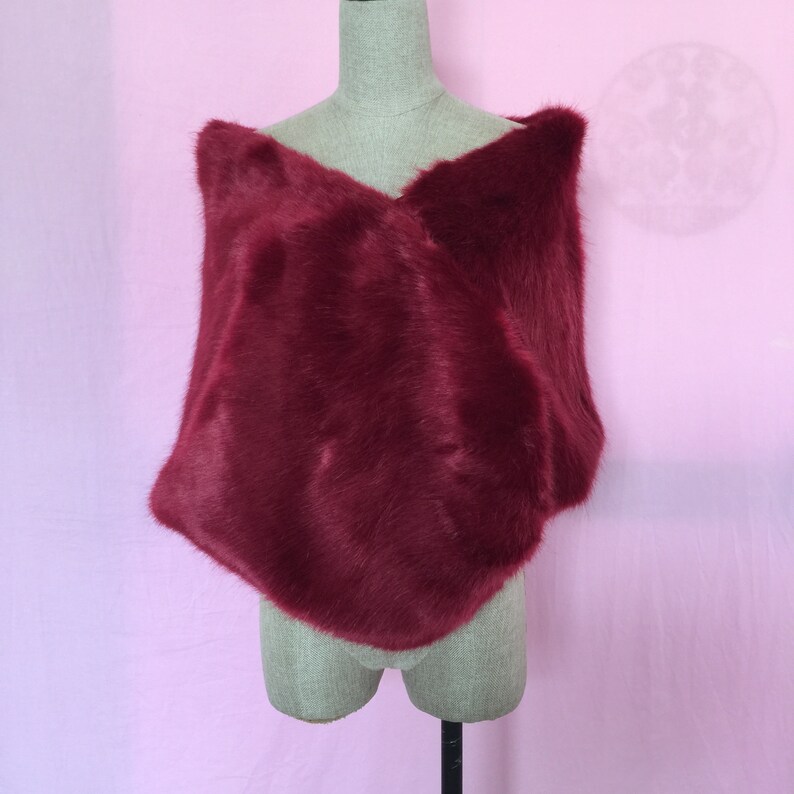 wine red shrug