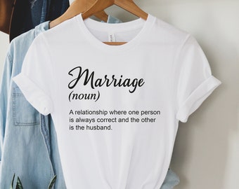 Funny Marriage Shirt - Etsy Funny Marriage Shirt - Etsy