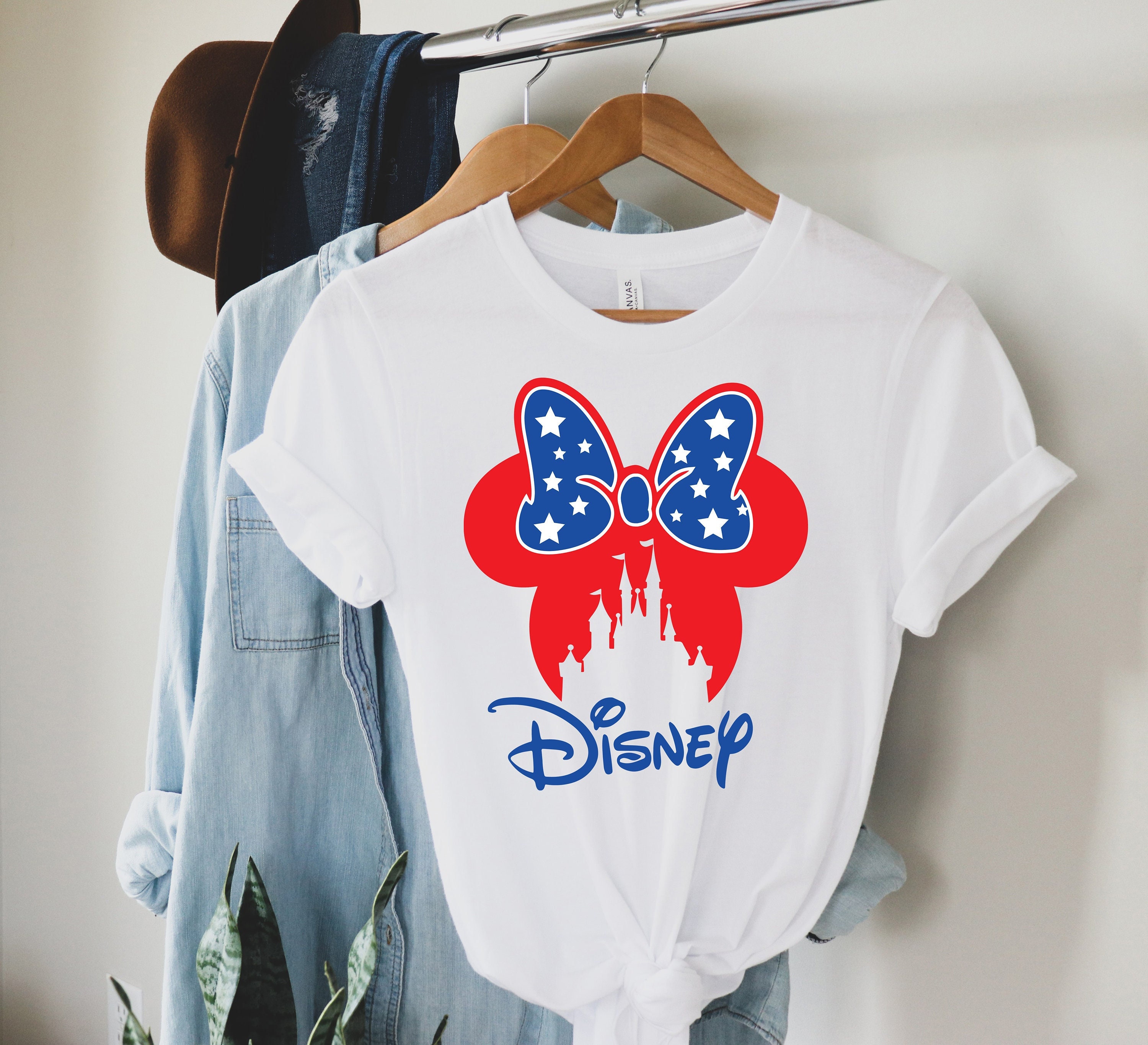 Discover Minnie 4th of July Shirt, 4th July T Shirt,Mickey Head Shirt,Independence Day Shirt