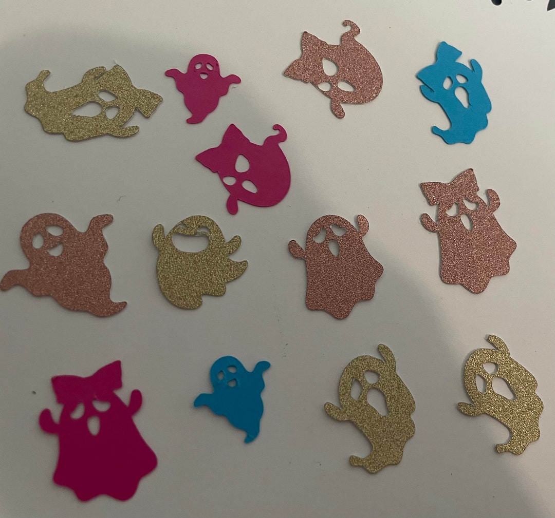 Ghost Confetti Custom Colours Etsy