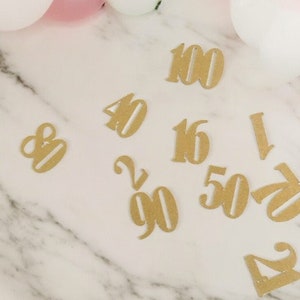 Confettis or N'importe quel nombre
