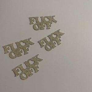 Glitzer Gold Ficken Konfetti