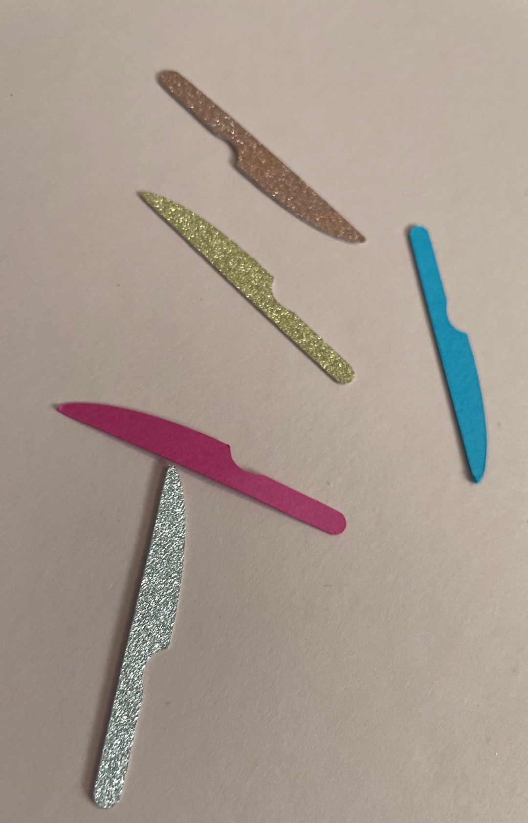 Knife Confetti Custom Colours Etsy