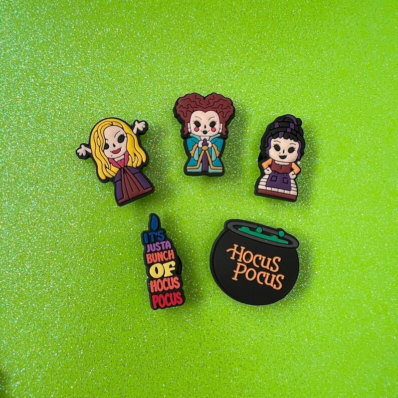 Hocus Pocus Disney Croc Shoe Charms Jibbitz Etsy Finland
