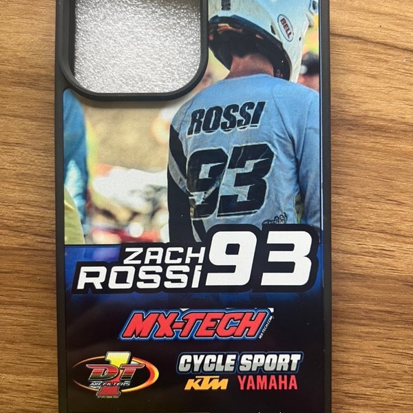 Motocross Personalized Phone Case