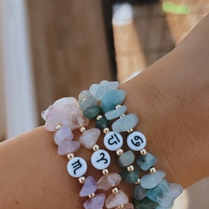 Pulseira de cristal do zodíaco, pulseira de signo de estrela, pulseira de astrologia, presentes de astrologia, presentes personalizados para ela
