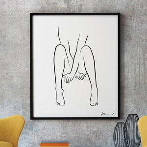 Sexy Female Drawing - Etsy