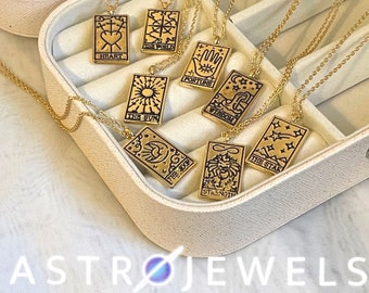 Tarot Necklace - Etsy UK