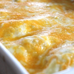 Receta de enchiladas de pollo blanco