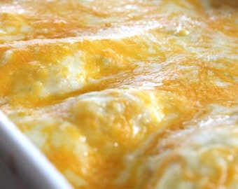 White Chicken Enchiladas Recipe