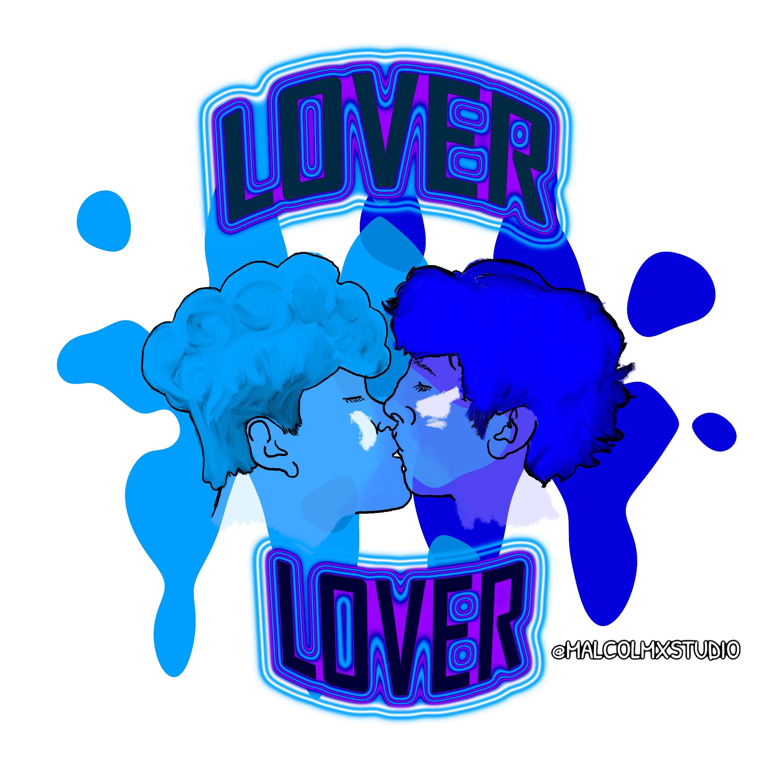 Gay Sticker Lover Kissing Pride Queer LGBTQ Trans Gay Sticker Etsy