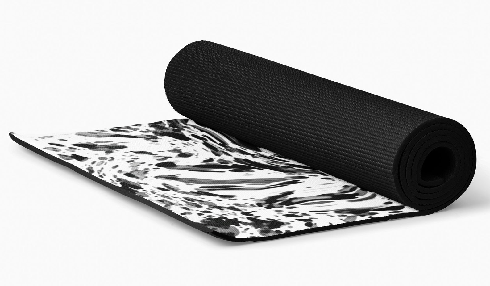 Unique Print Yoga Mat with Pretty Marble Design Abstract Etsy